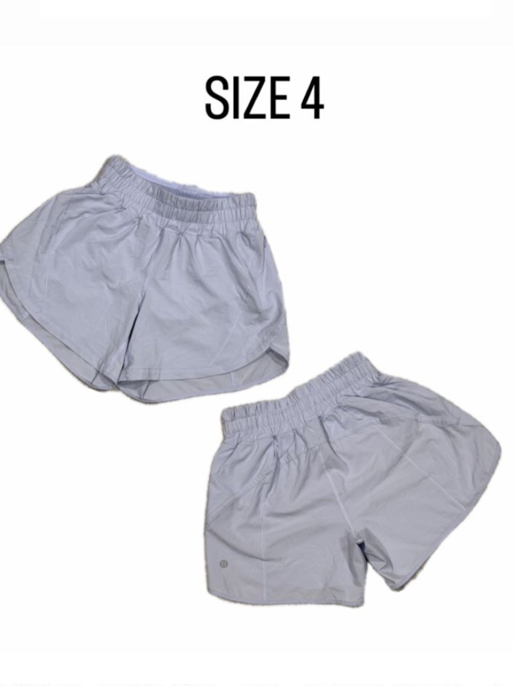 Lululemon Track That High-Rise Lined Short - Pastel Lavender - Size 4